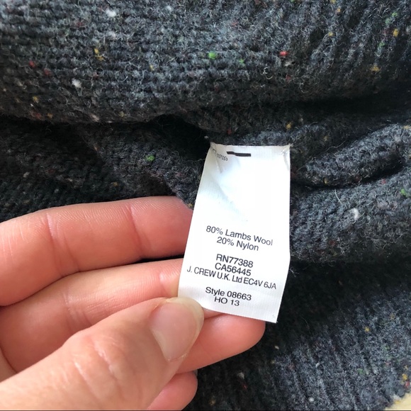J. Crew Donegal Wool Jeweled Sweater XXS - Picture 7 of 8